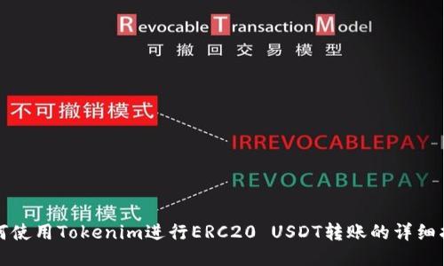 如何使用Tokenim进行ERC20 USDT转账的详细指南